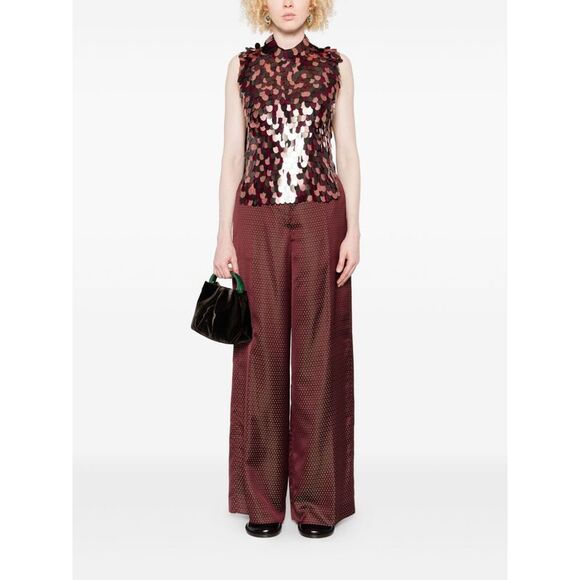 Dries Van Noten Women Penn Cotton Trousers